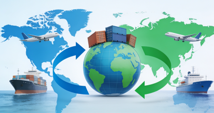 Customs clearance handling for global shipments at ports